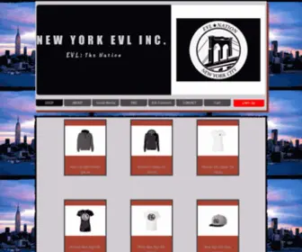 Newyorkevl.com(SHOP) Screenshot