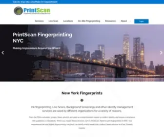 Newyorkfingerprints.com(Fingerprinting Near Me) Screenshot