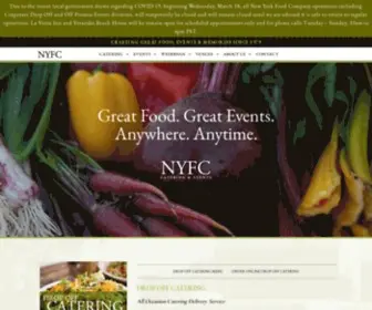 Newyorkfood.com(South Bay Catering for Weddings) Screenshot