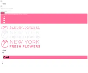 Newyorkfreshflowers.com(Make it about the experience) Screenshot