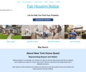 Newyorkhomequest.com(New York Home Quest) Screenshot