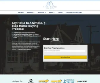 Newyorkhomesforcash.com(We Buy Houses In New York Fast For Cash $$$ I Five Boro Home Buyers) Screenshot