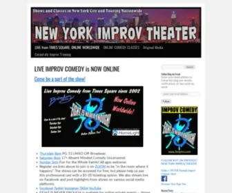 Newyorkimprovtheater.com(New York Improv Theater) Screenshot