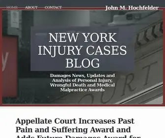 Newyorkinjurycasesblog.com(New York Injury Cases Blog) Screenshot