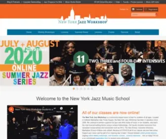 Newyorkjazzworkshop.com(New York Jazz workshop) Screenshot
