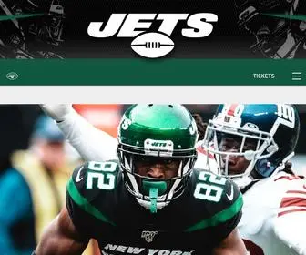 Newyorkjets.com(Official Site of the New York Jets) Screenshot