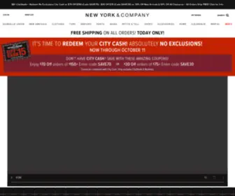 Newyorklerner.com(Shop at New York & Company) Screenshot
