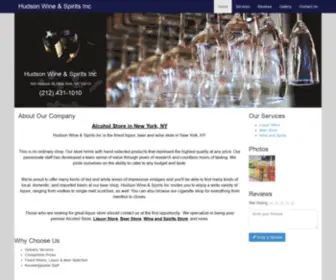 Newyorkliquorandwine.com(Alcohol Store in New York) Screenshot