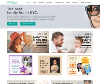 Newyorkloveskids.com(What's on for kids in NYC. Discover amazing family fun in New York City) Screenshot