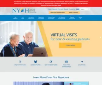 Newyorkoncology.com(Cancer Care in New York's Capital Region) Screenshot