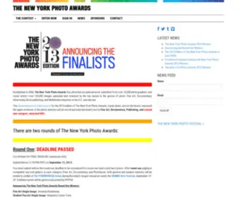 Newyorkphotoawards.com(THE NEW YORK PHOTO AWARDS) Screenshot