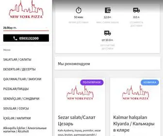 Newyorkpizza.az(Баку) Screenshot