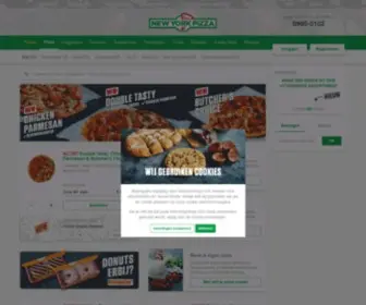 Newyorkpizza.nl(Pizza bestellen doe je online via New York Pizza) Screenshot