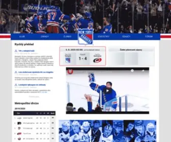 Newyorkrangers.cz(Newyorkrangers) Screenshot