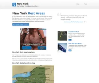 Newyorkrestareas.com(Roadside NY Rest Stops) Screenshot