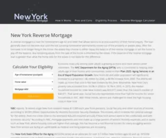Newyorkreversemortgage.com(New York Reverse Mortgage Loans) Screenshot