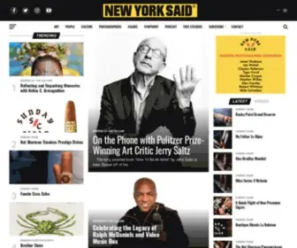 Newyorksaid.com(New York Said by Amon Focus) Screenshot