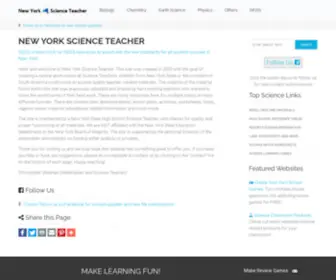 Newyorkscienceteacher.com(Newyorkscienceteacher) Screenshot
