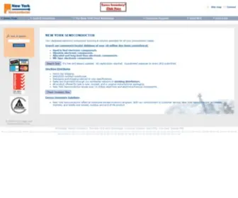 Newyorksemi.com(Electronic components) Screenshot