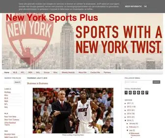 Newyorksportsplus.com(New York Sports Plus) Screenshot