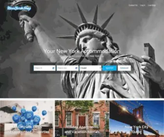 Newyorkstay.com(New York Apartments) Screenshot