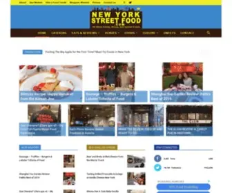 Newyorkstreetfood.com(The Best Blog on New York's Street Food Scene) Screenshot