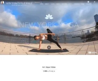 Newyorkstyleyoga.com(代官山) Screenshot