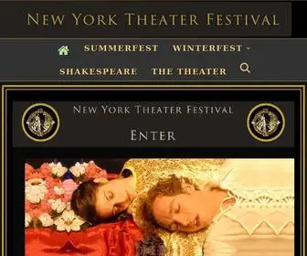 Newyorktheaterfestival.com(New York Theater Festival) Screenshot