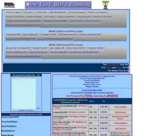 Newyorkultrarunning.org(New York Ultra Running) Screenshot