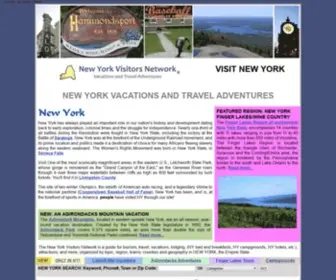 Newyorkvisitorsnetwork.com(Visit New York Visitors Guide) Screenshot