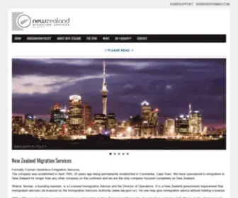 Newzealand.co.za(New Zealand Migration Services) Screenshot