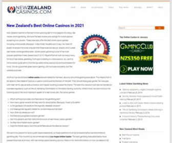 Newzealandcasinos.com Screenshot