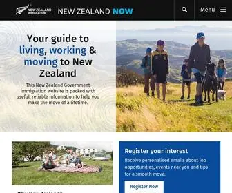Newzealandnow.govt.nz(New Zealand Now) Screenshot