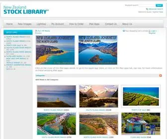 Newzealandstocklibrary.co.nz(New Zealand Stock Photos Image Library) Screenshot