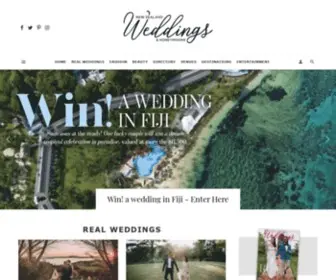 Newzealandweddings.co.nz(Marriage is an exciting new chapter in life. New Zealand Weddings Magazine) Screenshot