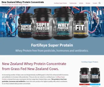 Newzealandwheyproteinconcentrate.com(New Zealand Whey Protein Concentrate) Screenshot