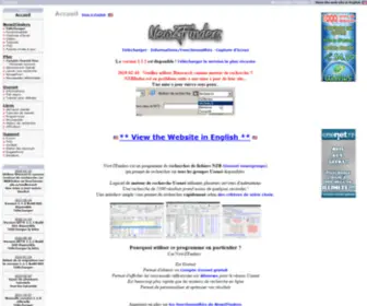 NewzFinders.com(Logiciel de moteur de recherche Usenet ( fichiers .NZB usenet newsgroup newz )) Screenshot