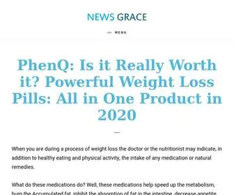 Newzgrace.com(Powerful Weight Loss Pills) Screenshot