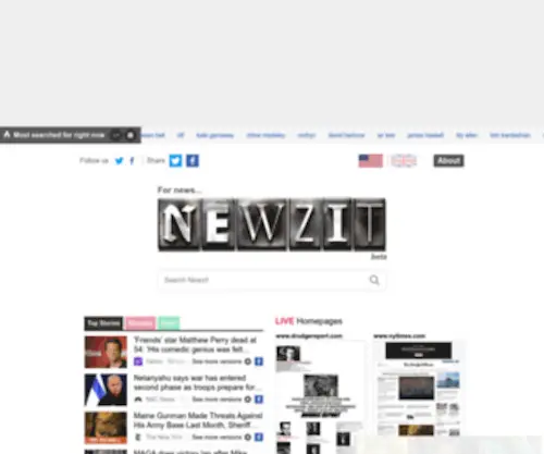 Newzit.com(Newzit) Screenshot
