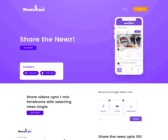 Newzkast.com(Newzkast) Screenshot