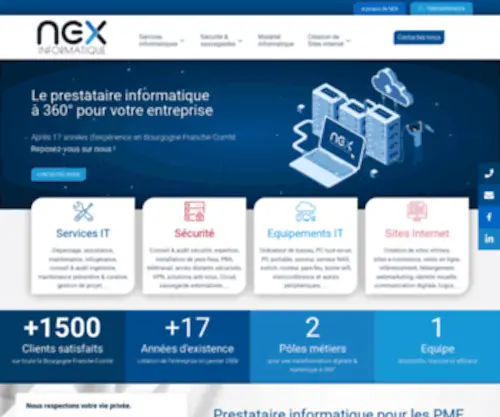 Nex-Informatique.com(NEX INFORMATIQUE) Screenshot