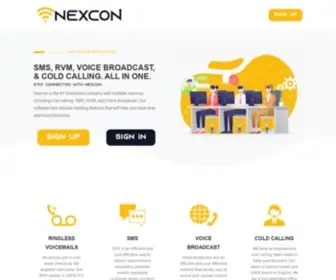 Nexconz.com(Frontend) Screenshot