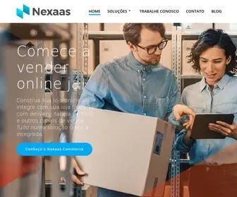 Nexaas.com(Varejo Omnichannel) Screenshot