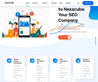 Nexacube.com(Connecting World) Screenshot