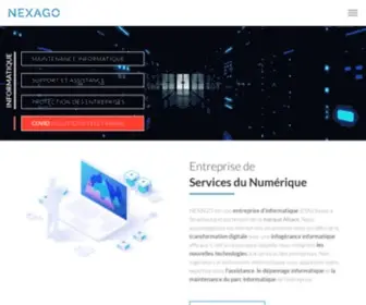 Nexago.fr(Entreprise d'informatique à Strasbourg) Screenshot