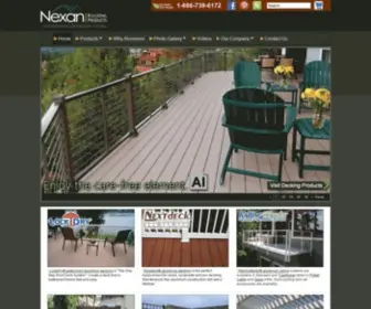 Nexaninc.com(Aluminum Decking) Screenshot