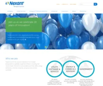 Nexant.com(Reimagine tomorrow) Screenshot