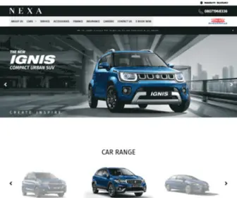 Nexaofelectroniccity.com(NEXA Car Showroom in Electronic City) Screenshot