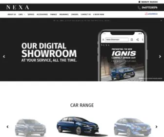 Nexaofkukatpally.com(NEXA Car Showroom in Kukatpally) Screenshot