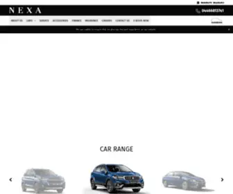 Nexaofperumugai.com(NEXA Car Showroom at Perumugai in Vellore) Screenshot